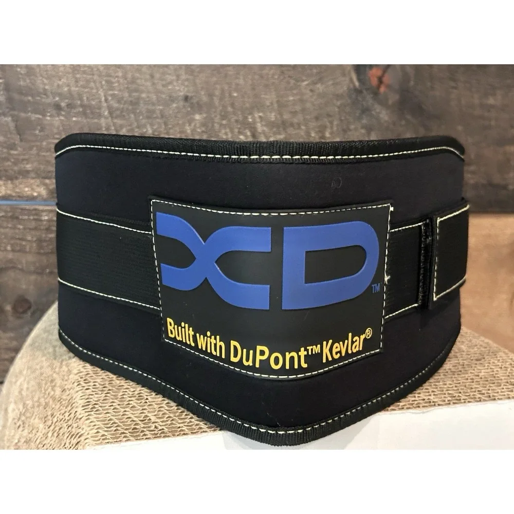 XD Du Pont Kevlar Weight Lifting Belt Training Gym Bodybuilding Back‎ Support M